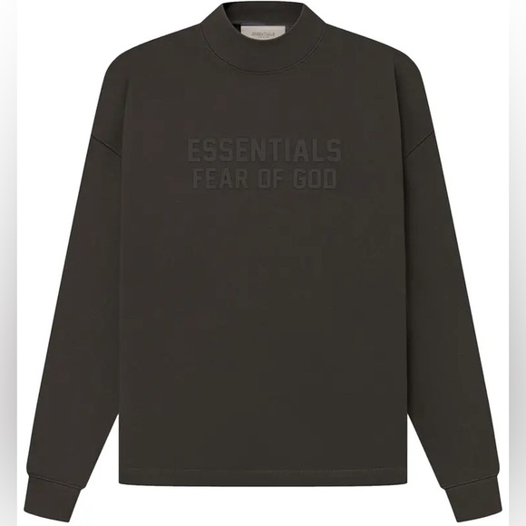 NWT ESSENTIALS FEAR OF GD CREW NECK